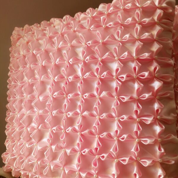 Baby pink with white pearl